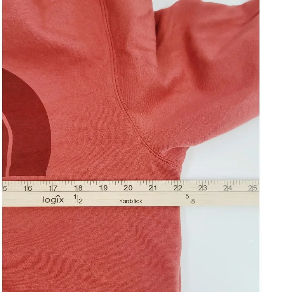 THE NORTH FACE HALF DOME PULLOVER HOODIE IN TANDORI SPICE, SZ MEDIUM